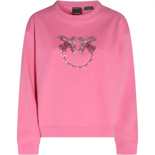 Sweatshirt , Damen, Größe: M - pinko - Modalova