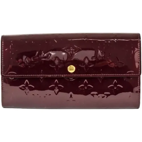 Pre-owned Leather wallets , female, Sizes: ONE SIZE - Louis Vuitton Vintage - Modalova