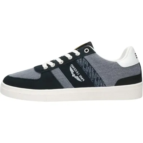 Blaue Skytank Low Sneakers , Herren, Größe: 41 EU - PME Legend - Modalova