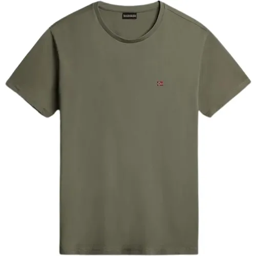 T-Shirts , male, Sizes: M, L, XL, 2XL, S - Napapijri - Modalova