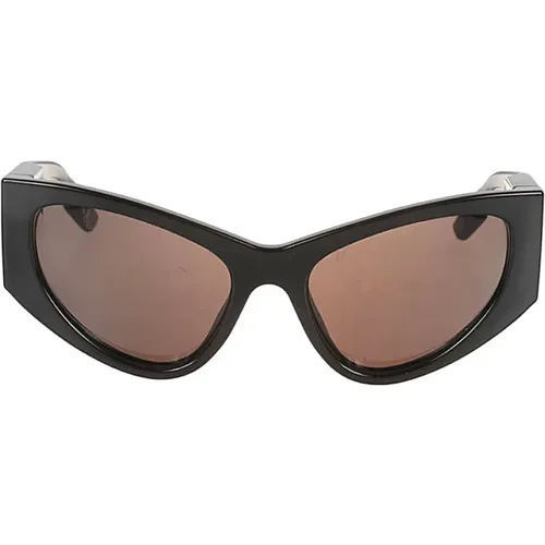 Schicke schwarze Sonnenbrille für die moderne Frau - Balenciaga - Modalova