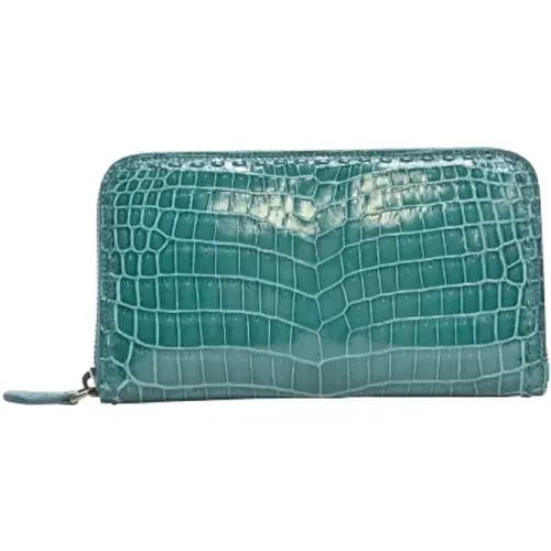 Pre-owned Canvas clutches , female, Sizes: ONE SIZE - Bottega Veneta Vintage - Modalova