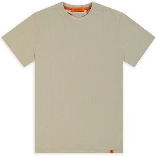 All Over Tee Pumice Stone , Herren, Größe: XL - Aspact - Modalova