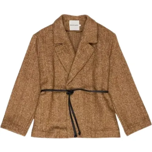 Oversized Double-Breasted Blazer , Damen, Größe: L - The New Society - Modalova