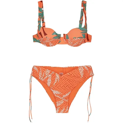 Exotischer Bikini mit Amerikanischer Abdeckung - Me-Fui - Modalova