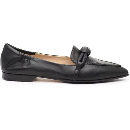 Leather Ballerina Shoes , female, Sizes: 3 UK - Pomme D'or - Modalova