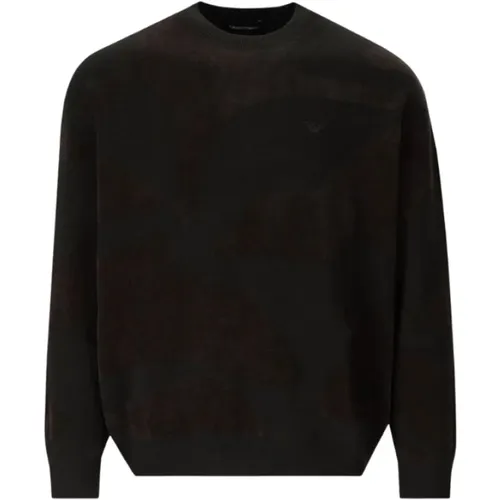 Basic Pullover , male, Sizes: M - Emporio Armani - Modalova