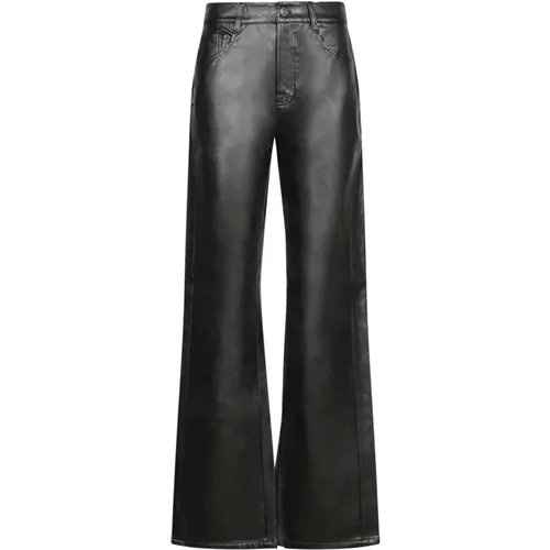 Schwarze Hose für Frauen Aw24 , Damen, Größe: W26 - 7 For All Mankind - Modalova