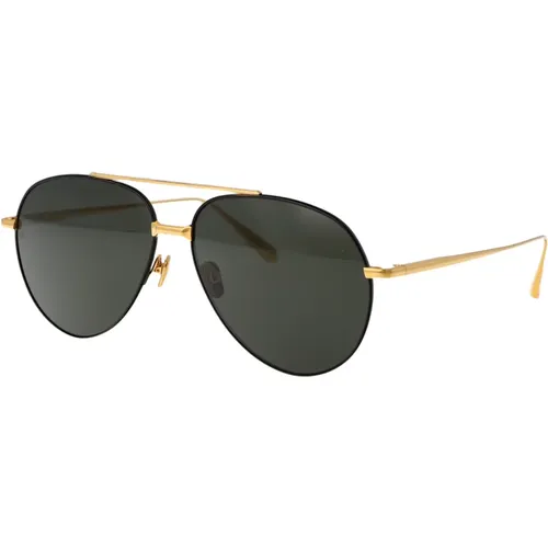 Stylish Marcelo Sunglasses for Summer , female, Sizes: 61 MM - Linda Farrow - Modalova