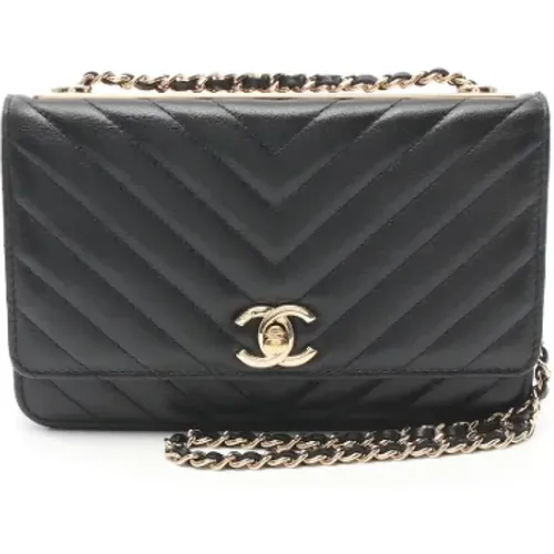 Pre-owned Leather chanel-bags , female, Sizes: ONE SIZE - Chanel Vintage - Modalova