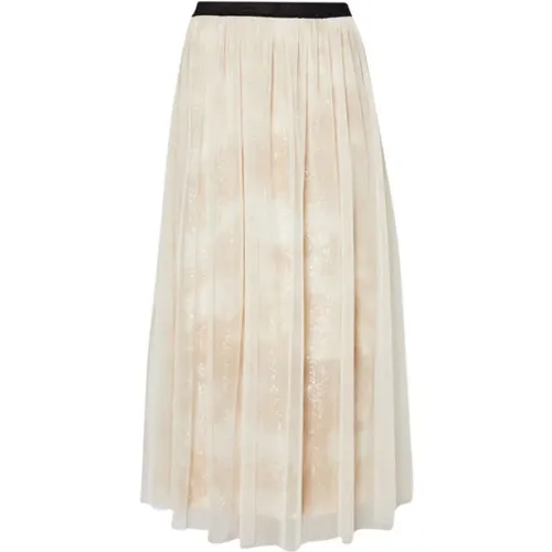 Skirts Sand , female, Sizes: L - Liu Jo - Modalova