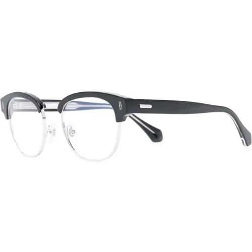 Schwarze Optische Brille, vielseitig und stilvoll , unisex, Größe: 52 MM - Cartier - Modalova