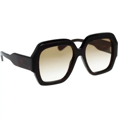 Stylish Gradient Lens Sunglasses , female, Sizes: 56 MM - Chloé - Modalova