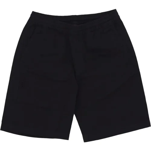 Schwarze Jogger Shorts mit Taschen , Herren, Größe: L - IUTER - Modalova