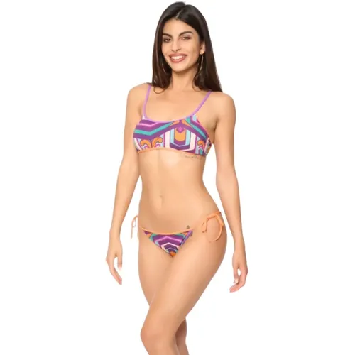 Bordini Tankini Top , female, Sizes: L, XL - Miss Bikini - Modalova