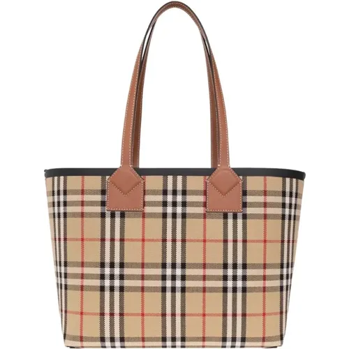 Small London Tote Bag , female, Sizes: ONE SIZE - Burberry - Modalova