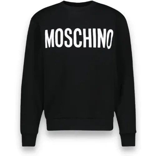 Schwarze Pullover für Frauen , Herren, Größe: 3XL - Moschino - Modalova