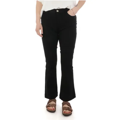 Stylish Cropped Jeans , female, Sizes: W26, W32 - Nenette - Modalova