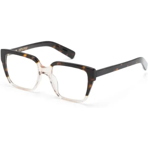 Havana Optical Frame, versatile style , female, Sizes: 53 MM - Kaleos - Modalova