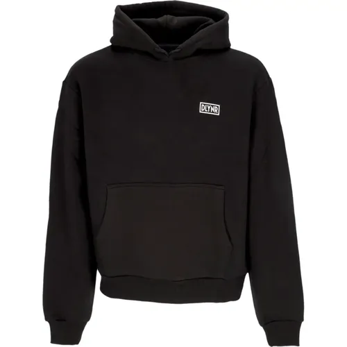 Schwarzer Logo-Rückseite Hoodie , Herren, Größe: S - Dolly Noire - Modalova