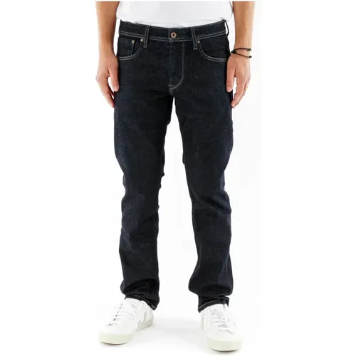 Klassische Straight Fit Jeans , Herren, Größe: W31 L32 - Pepe Jeans - Modalova