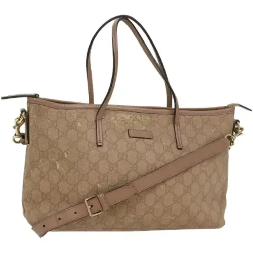 Pre-owned Canvas totes , female, Sizes: ONE SIZE - Gucci Vintage - Modalova