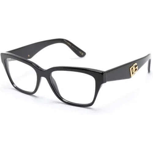 Schwarze Optische Brille, vielseitig und stilvoll,Braun/Havanna Optische Brille, vielseitig und stilvoll - Dolce & Gabbana - Modalova