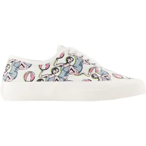 Dancing Girls Sneakers - Canvas - Multi , female, Sizes: 5 UK, 7 UK, 3 UK, 2 UK, 4 UK, 6 UK - Maison Kitsuné - Modalova