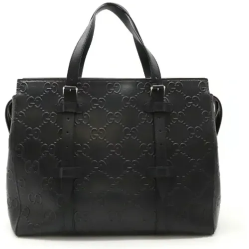 Pre-owned Leather gucci-bags , female, Sizes: ONE SIZE - Gucci Vintage - Modalova