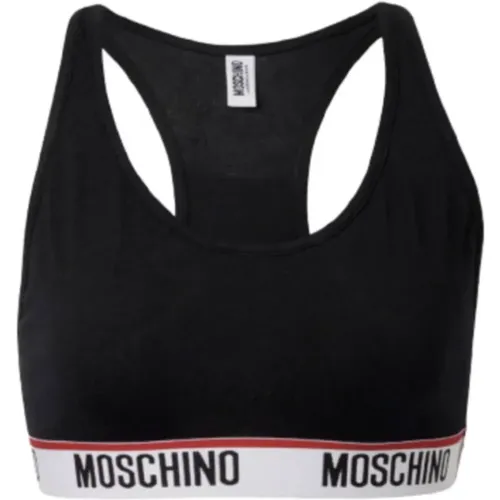 Women's Logo Top , female, Sizes: S, L, M - Moschino - Modalova