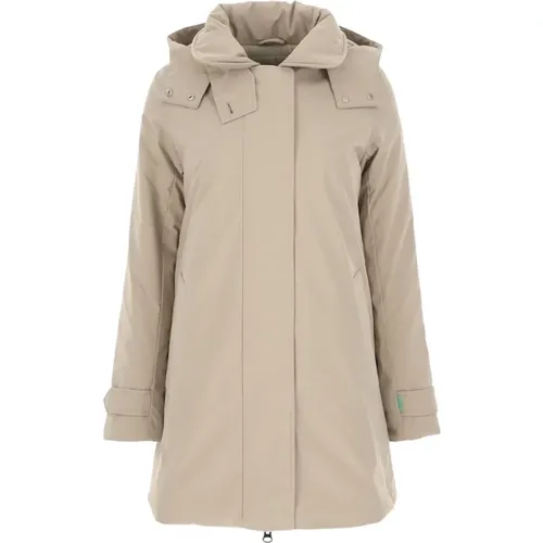 Hooded Coat , female, Sizes: L - Save The Duck - Modalova