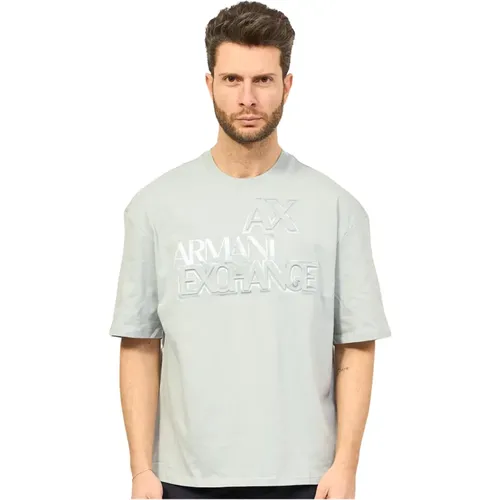T-Shirts , male, Sizes: XL, S, XS, M, L - Armani Exchange - Modalova