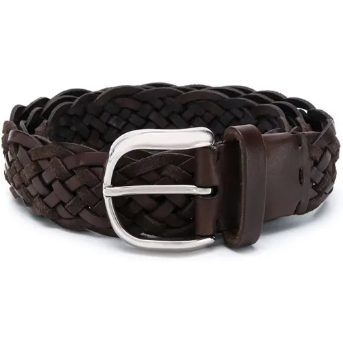 Elevate Your Style with C6074 Belt , male, Sizes: 95 CM, 105 CM, 90 CM, 100 CM - BRUNELLO CUCINELLI - Modalova