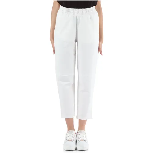 Stretch Cotton Sporty Pants , female, Sizes: XS, M, S, L - Alpha Studio - Modalova