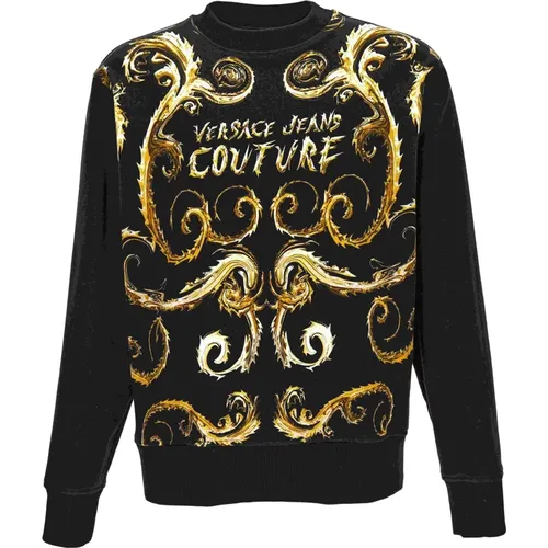 Pullover , Herren, Größe: L - Versace Jeans Couture - Modalova