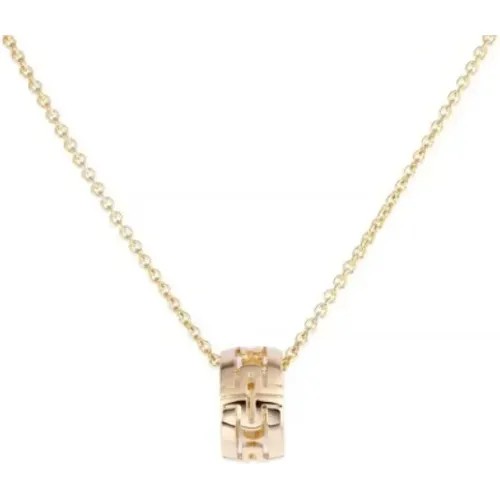 Pre-owned Gold necklaces , female, Sizes: ONE SIZE - Bvlgari Vintage - Modalova