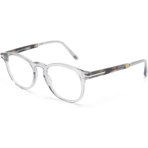 Graue Optische Brille Stilvoll und vielseitig - Tom Ford - Modalova