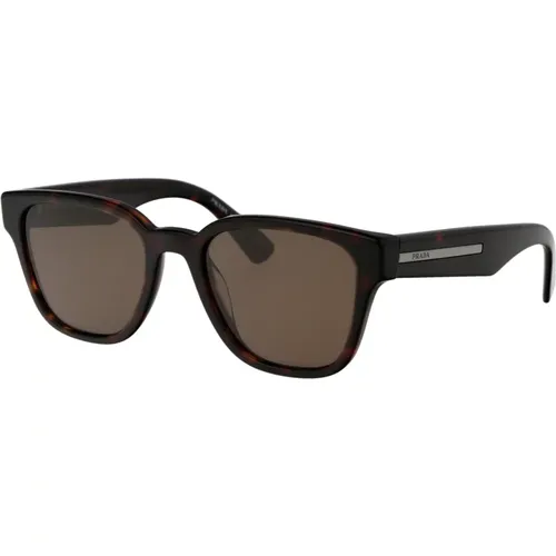 Stylische Sonnenbrille mit A04S Design , Herren, Größe: 52 MM - Prada - Modalova