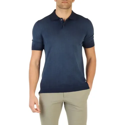 Polo Shirts , male, Sizes: XL, 3XL, M, 2XL, 4XL - Alpha Studio - Modalova