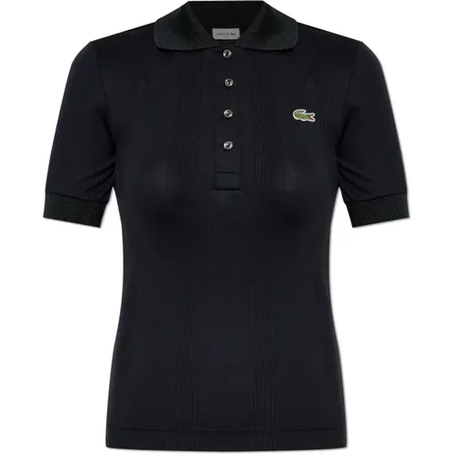 Polo mit Logo , Damen, Größe: S - Lacoste - Modalova