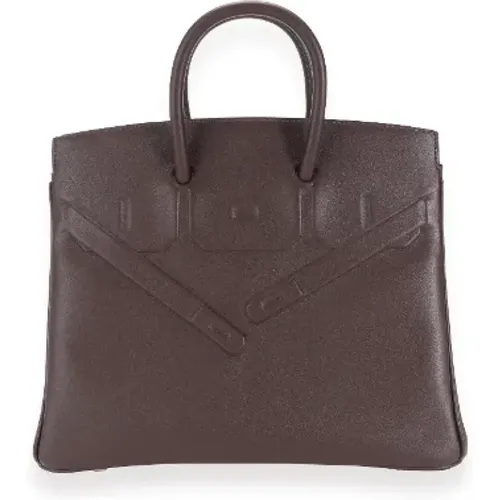 Pre-owned Leather handbags , female, Sizes: ONE SIZE - Hermès Vintage - Modalova