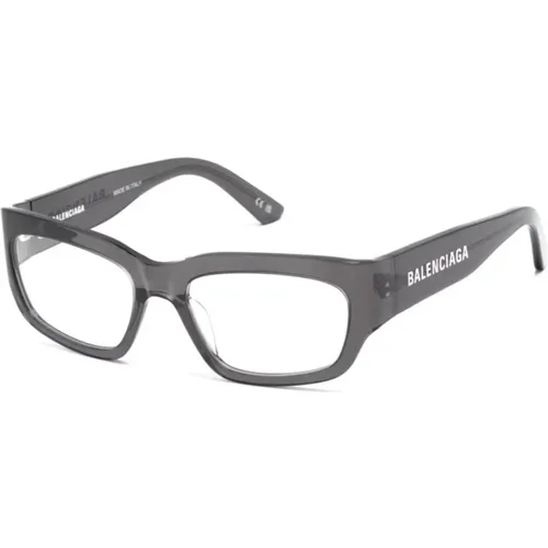 Grey Optical Frame, versatile and stylish , male, Sizes: 54 MM - Balenciaga - Modalova