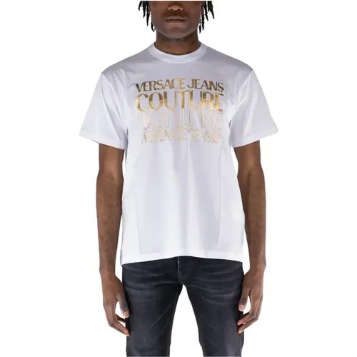 T-Shirt Upside Down Modello,T-Shirts - Versace Jeans Couture - Modalova