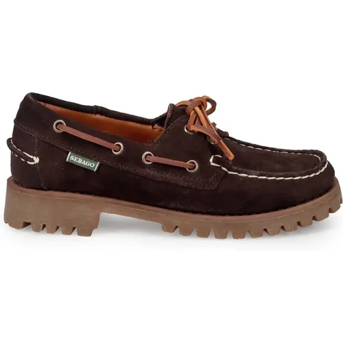 Braune Ranger Loafers für Frauen , Damen, Größe: 38 EU - Sebago - Modalova