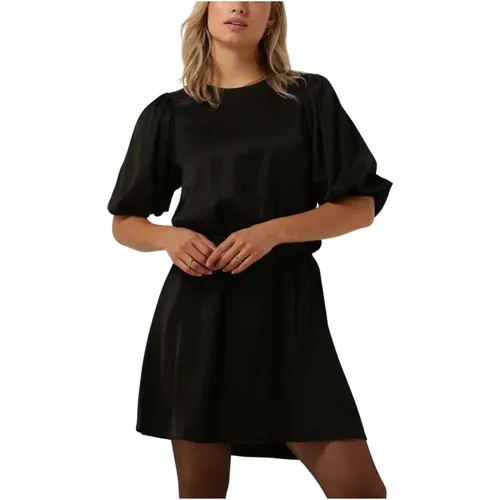 Kurzes Schwarzes Kleid Slfreya 3/4 , Damen, Größe: XL - Selected Femme - Modalova