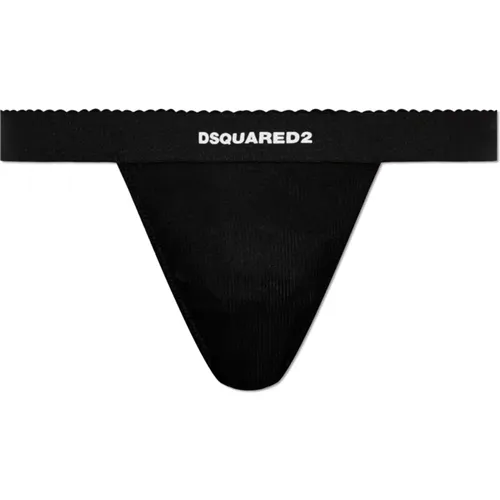 String mit Logo , Damen, Größe: XL - Dsquared2 - Modalova