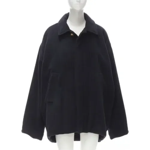 Pre-owned Fabric outerwear , female, Sizes: 3XL/4XL - Balenciaga Vintage - Modalova