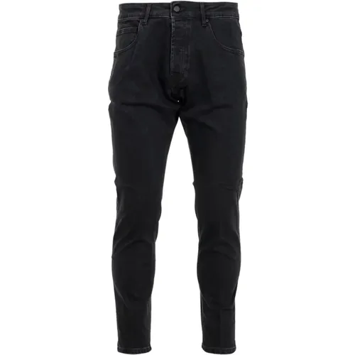 Schwarze Skinny Jeans für Männer , Herren, Größe: W29 - Don The Fuller - Modalova