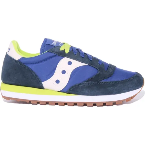 Navy Jazz Original Sneakers Men , male, Sizes: 10 UK, 9 UK - Saucony - Modalova