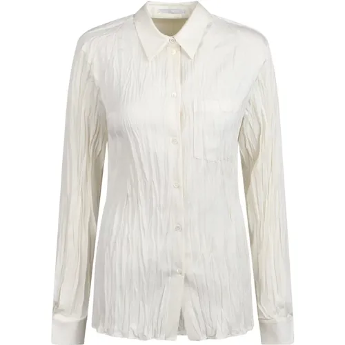 Classic wrinkled effect shirt , female, Sizes: L - Helmut Lang - Modalova